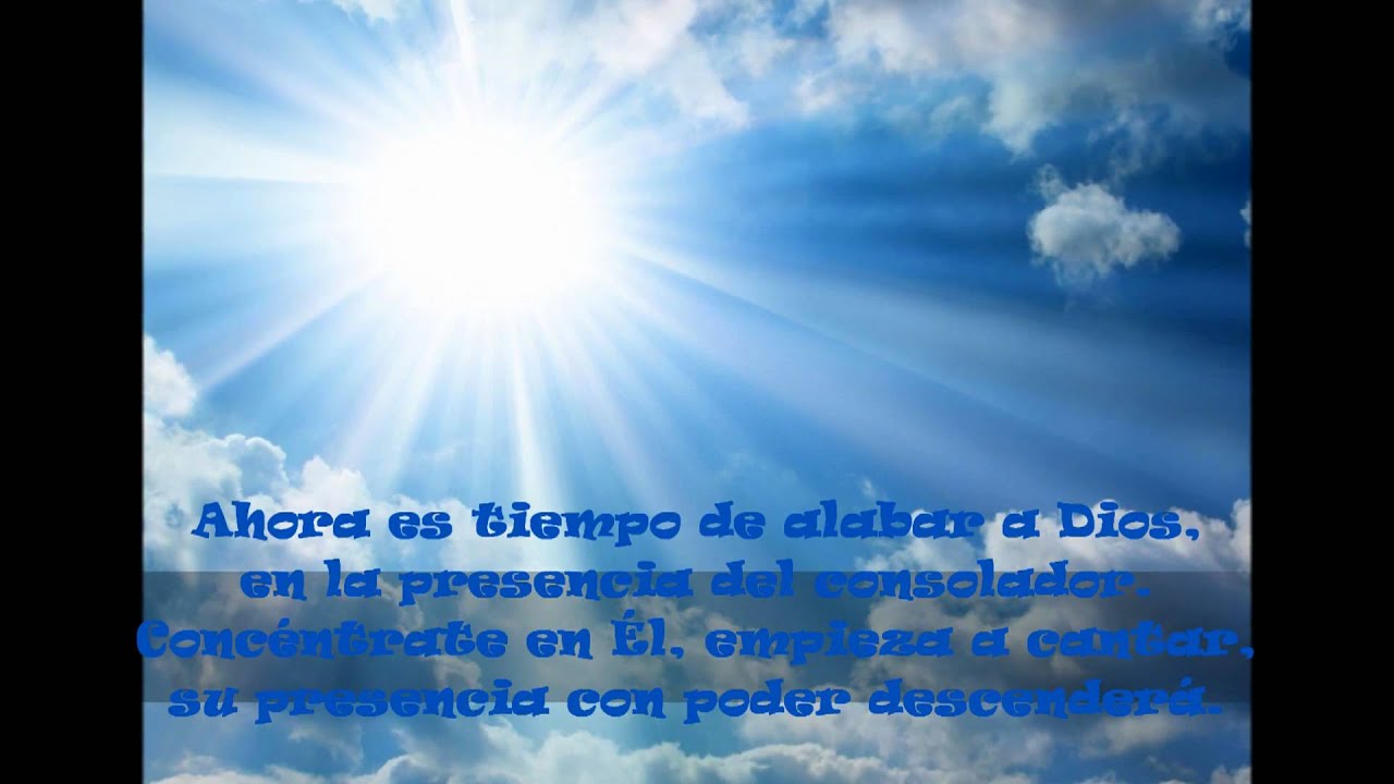 ÉL MORA EN LA ALABANZA DE SU PUEBLO-GLORIA A DIOS..wmv