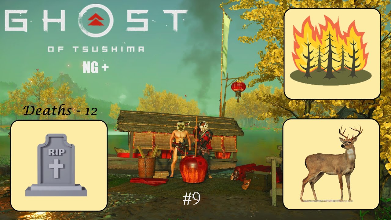 Ryuzo Dead On To Act 3 | Ghost of Tsushima NG+ #9