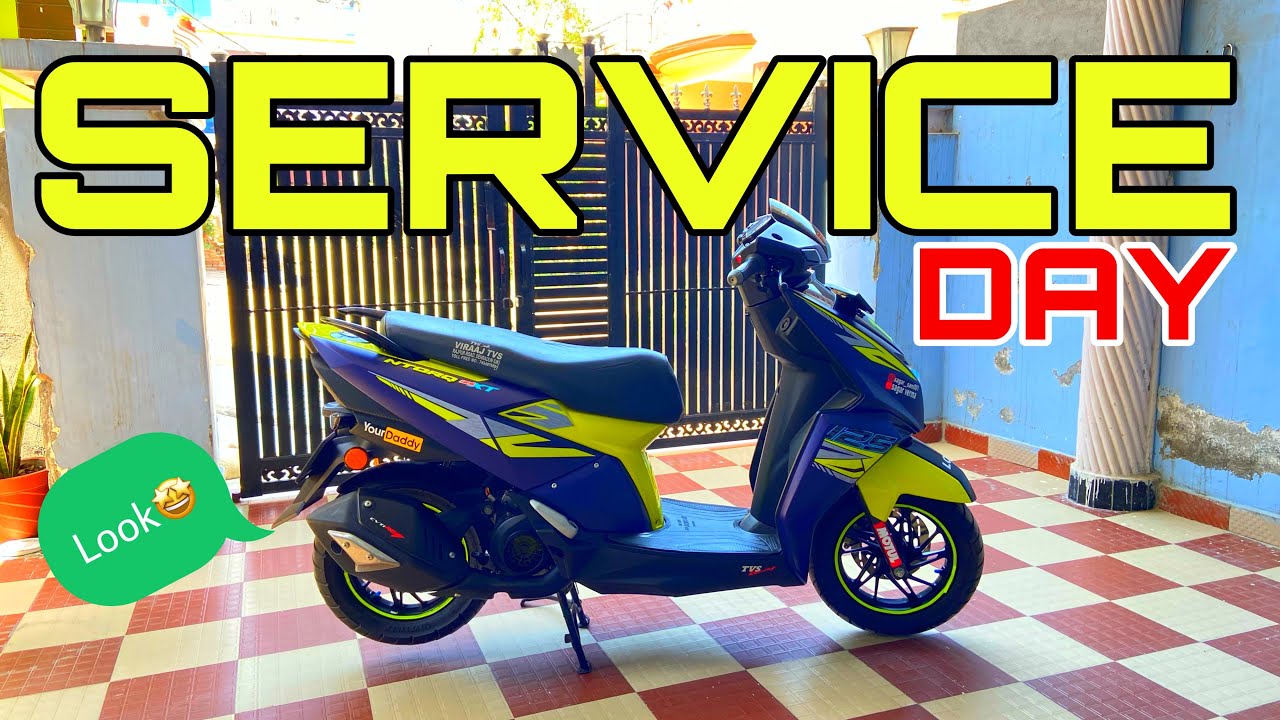3rd service of Loki ⚡️| new look 🤩 | TVS NTORQ XT | Sagar verma