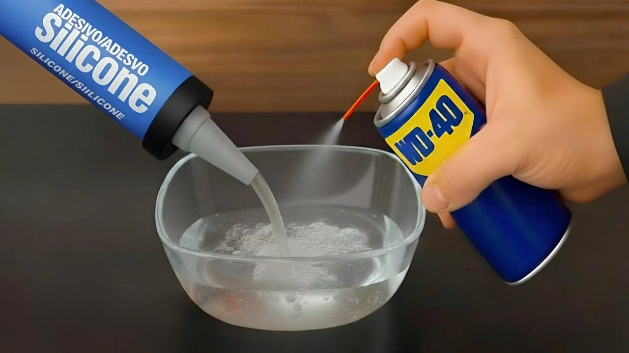 Mix WD-40 with SILICONE and discover the SECRET that can BE WORTH MILLIONS of dollars! Tips 2