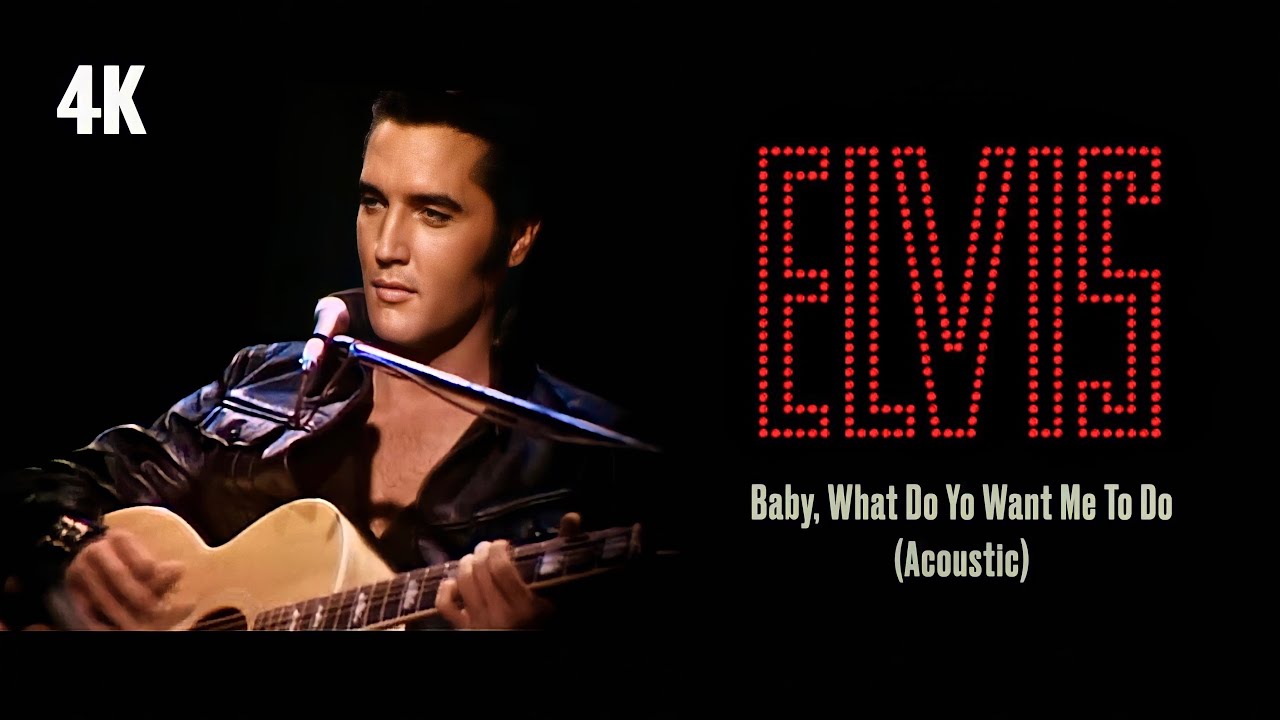 Baby, What Do You Want Me To Do | Elvis Presley | 4K Live Remastered ('68 Comeback Special)