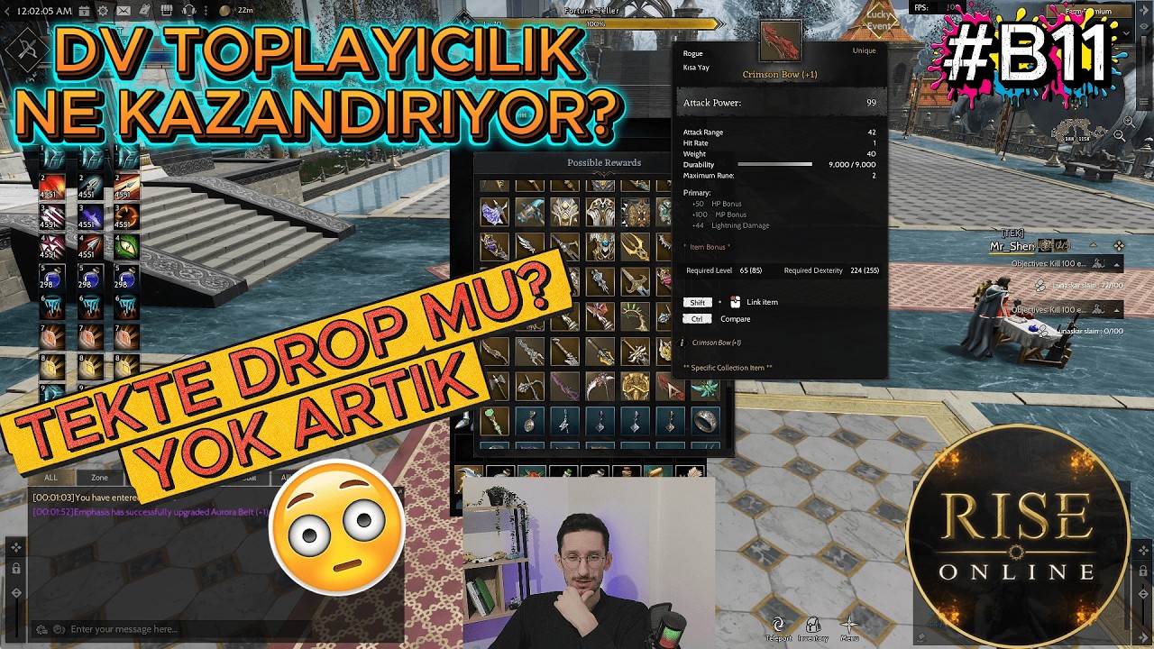 TEK TE DROP MU ? O DA NE.. DV TOPLAYICILIĞI NE KADAR KAZANDIRIYOR - RİSE ONLİNE WORLD - AARVAD