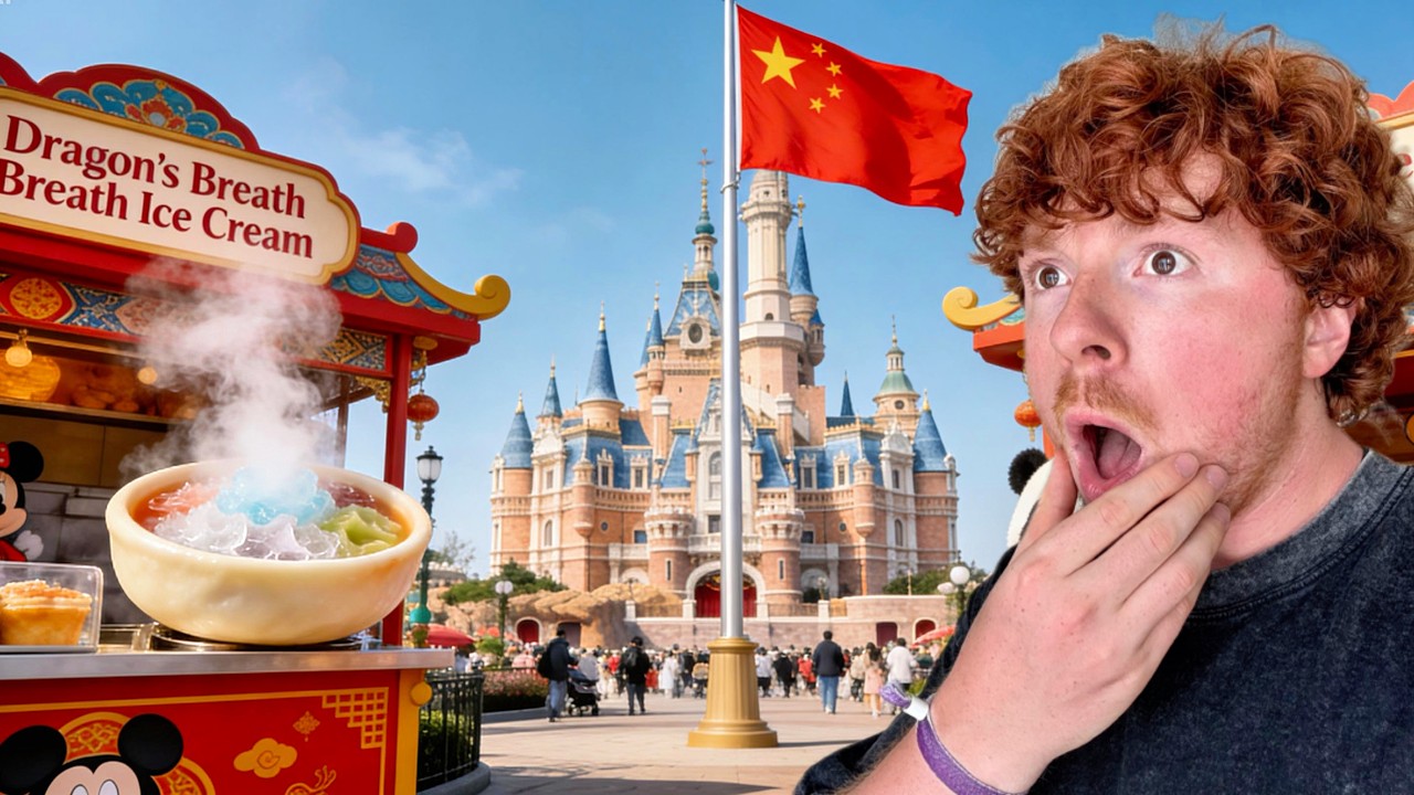 Это совсем не то, чего я ожидал в китайском Диснейленде 🇨🇳