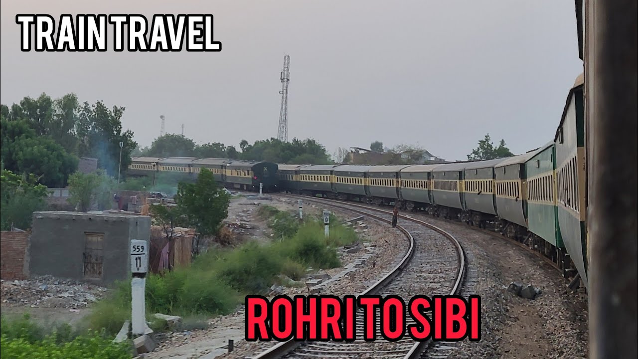 Train travel Rohri to Quetta On 40UP Jaffar express #pakistanrailways #sindh #balochistan
