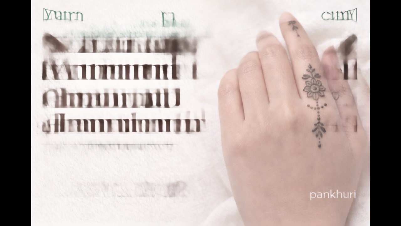 Learn Minimal Henna Design | Live Session | Ask Pankhuri