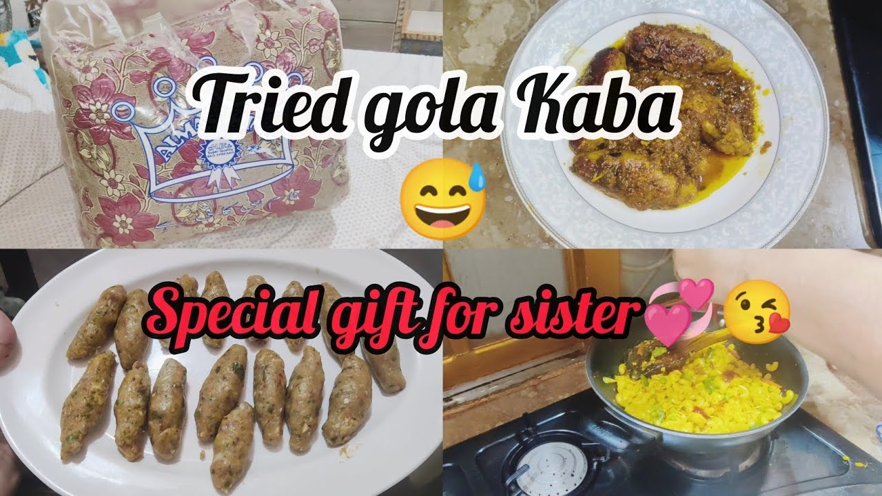 Special Gift for My Sister 🎁 | Tried Gola Kabab for the First Time 😍 Emotional Surprise