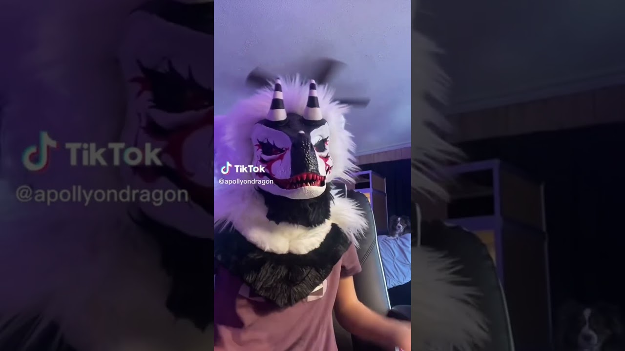 Dinomasks, skulldogs, and fursuits | part 2 🐾🐺 #dinomask #skulldog #furries #fursuit