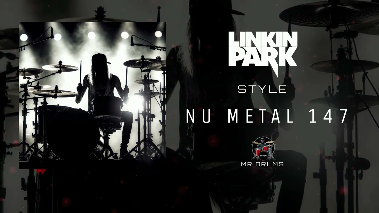 Nu Metal Drum Track | Linkin Park Style | 83 BPM