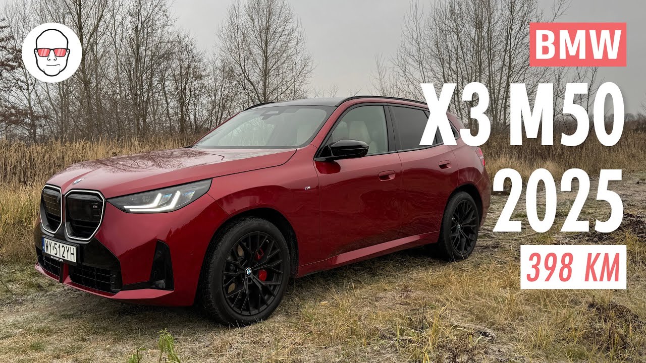 BMW X3 G45 M50 xDrive test PL Pertyn Ględzi