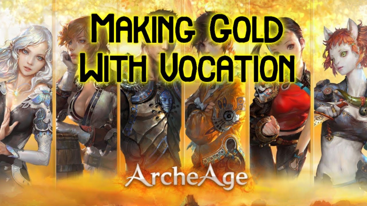 Archeage Unchained : How to Make Gold with Vocation Badge