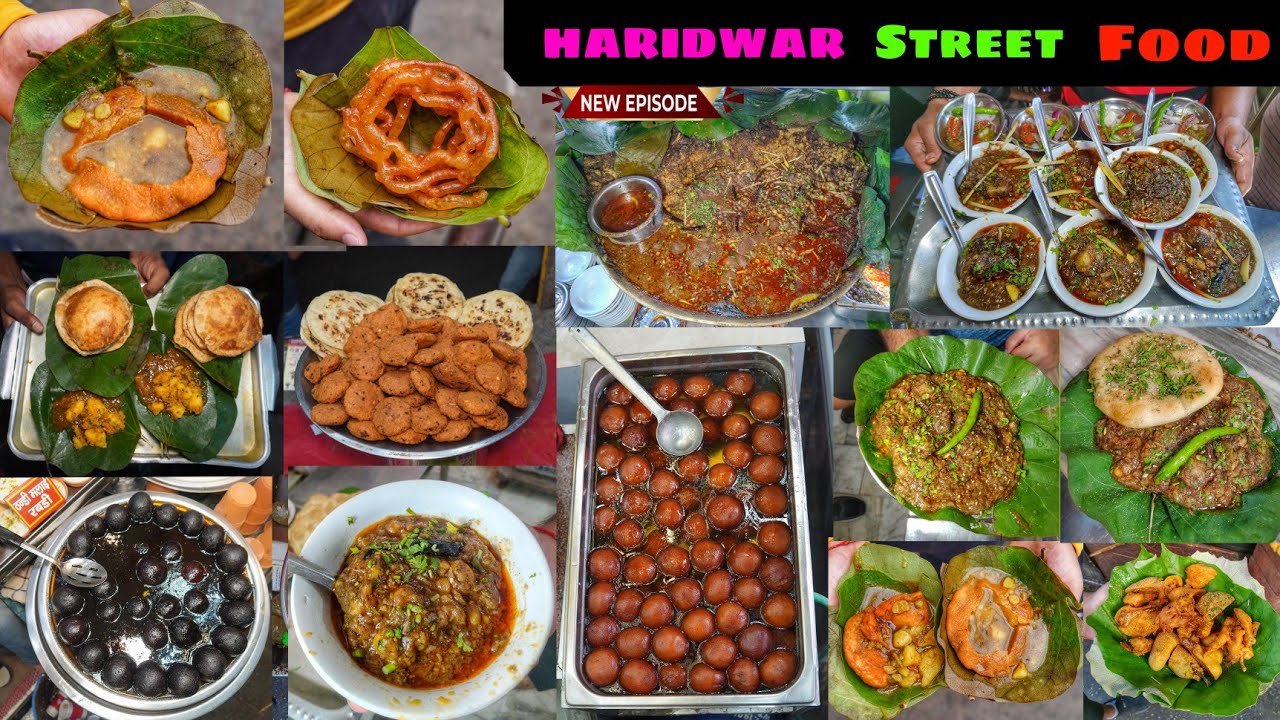 Puran Khaste, Dal Chole, Sharma Pakode, Puri Sabji, Lassi, Bhature & More || Haridwar Street Food