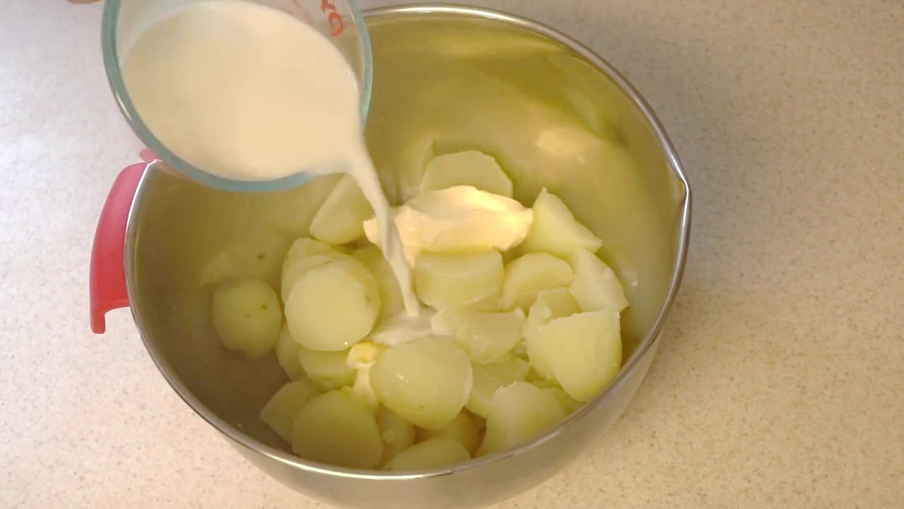 🥔Como hacer Puré de Papa Riquísimo, Receta Fácil, Rápida y Económica, How to make Mash Potatoes