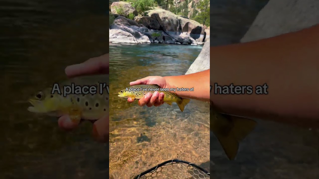 Where the Haters??? #granolagirl #fishing #flyfishing #mountainlife