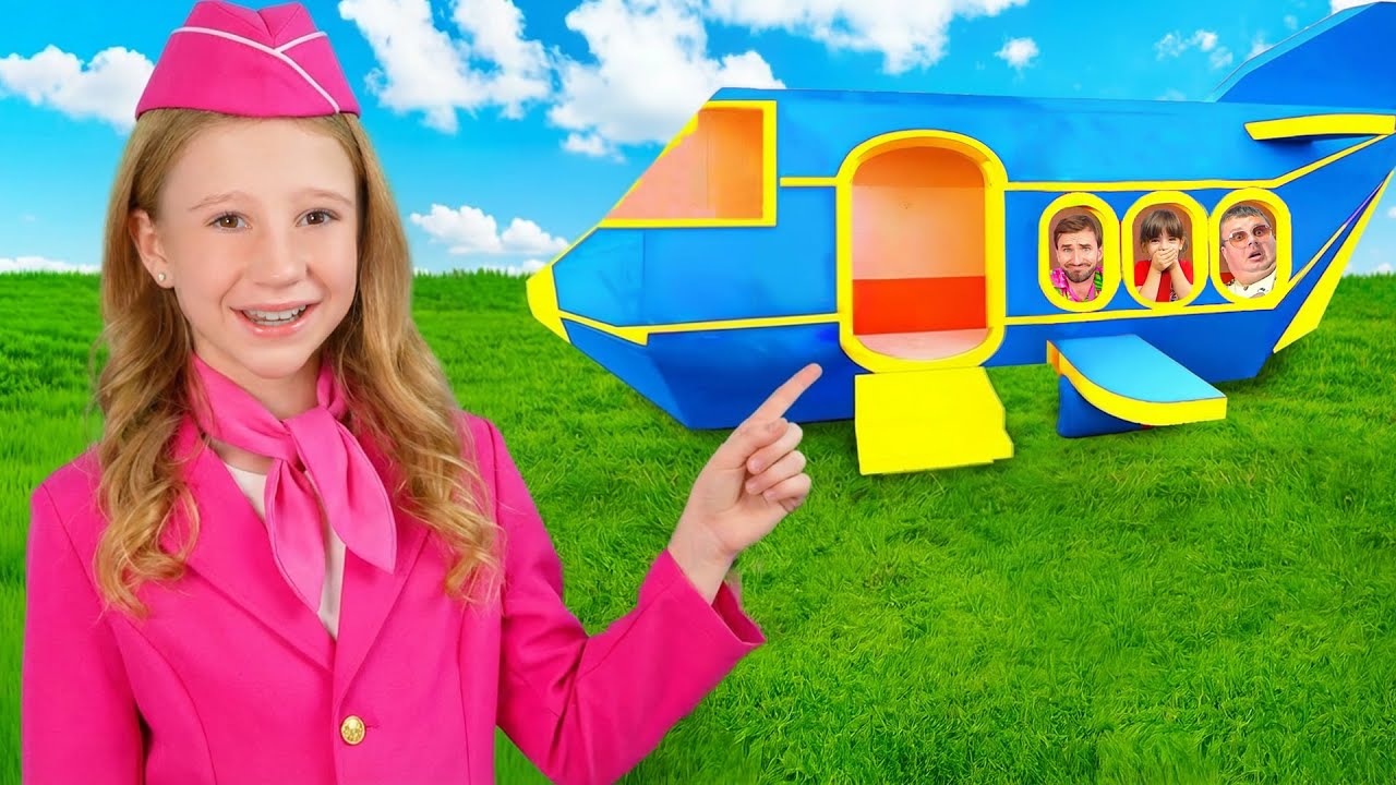 Nastya explains the rules of good behavior to children