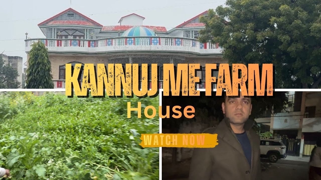 Kannuj me aisa farm house dekha hai kbhi 😱