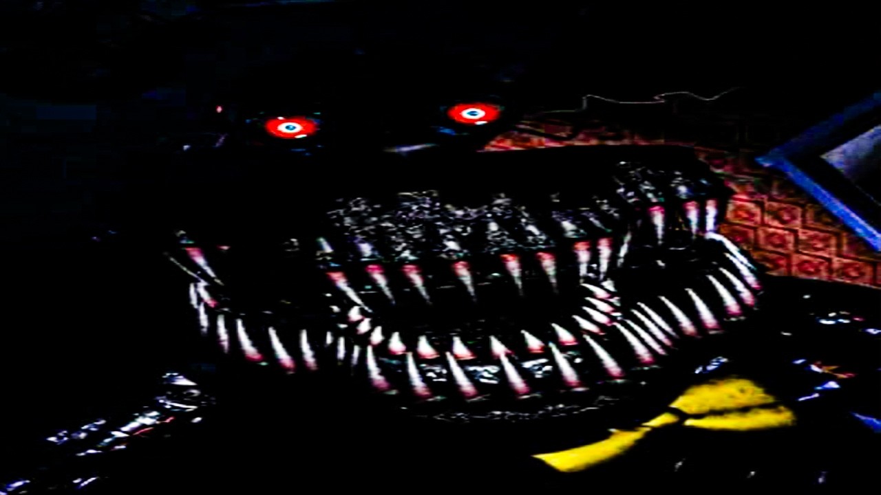 Nightmare Freddy has something to tell you.
