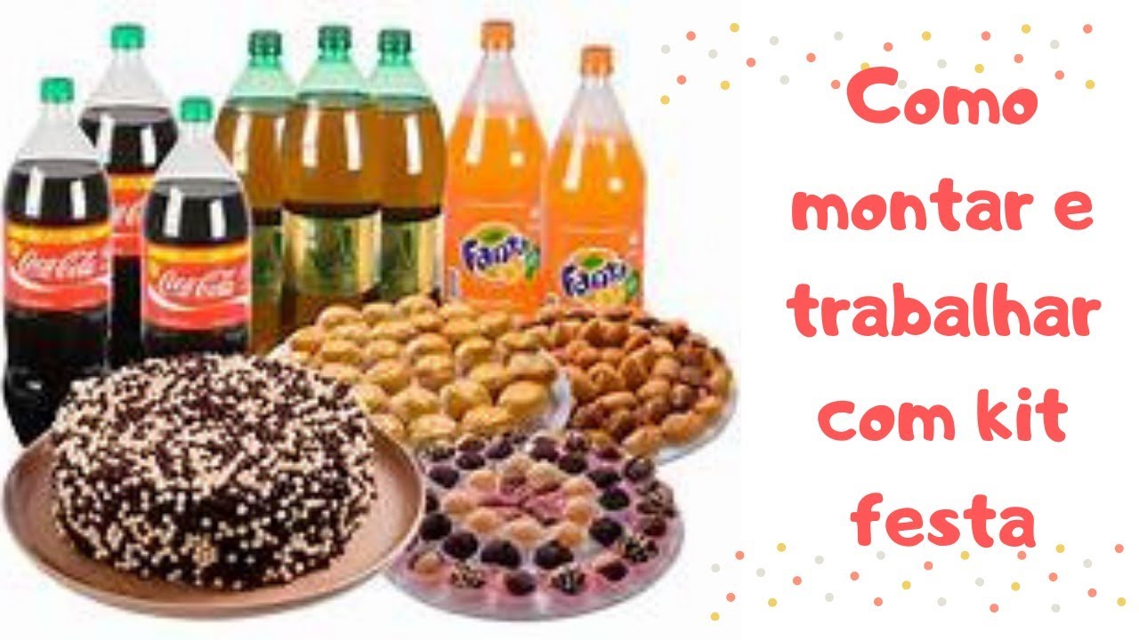 Como montar e trabalhar com kit festa e começar a faturar