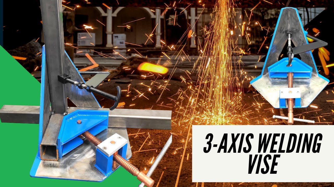 Homemade 3-Axis welding clamp