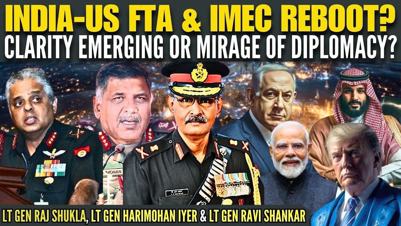 India-US FTA: Is there clarity emerging? India, W Asia & IMEC - time to restart? • #TheGunnersSight