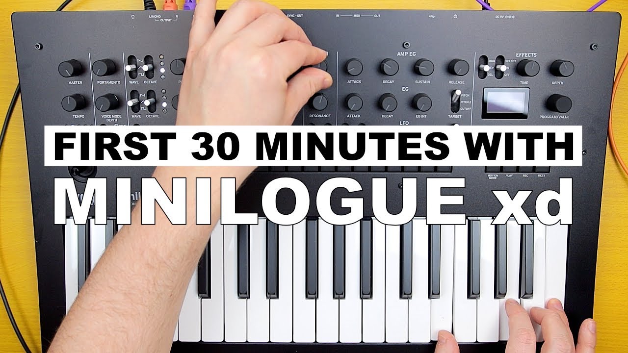 MINILOGUE xd FIRST LOOK &mdash; A MINILOGUE FANBOYS PERSPECTIVE