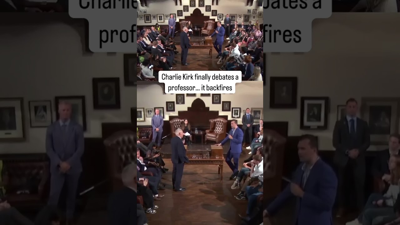 Charlie Kirk debate BACKFIRES!!