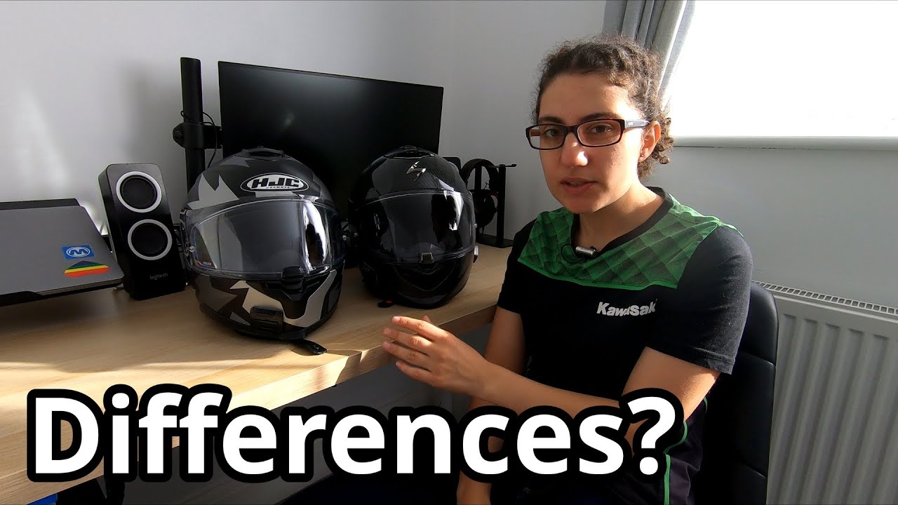 Cheap vs Mid-Range Motorcycle Helmet || HJC C70 vs Scorpion Exo-1400 Air Carbon