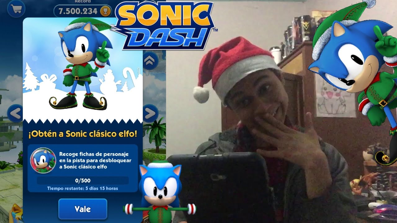 Sonic Clásico Elfo Evento - Sonic Dash