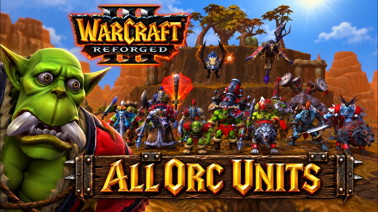 Warcraft 3: Every Orc Unit Compared | Classic vs Reforged vs Definitive