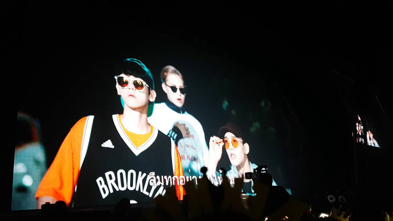 160911 EXO'rDIUM in BKK EXO-CBX (첸백시) - The One vcr