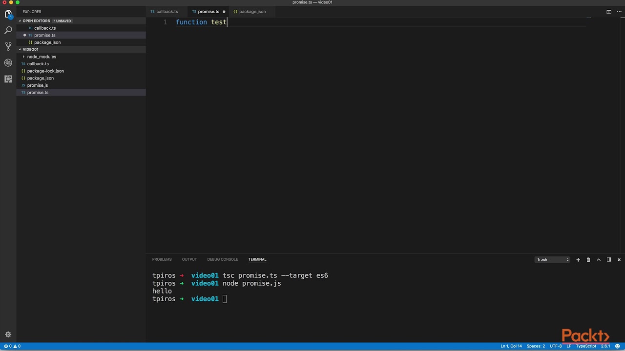 Mastering TypeScript Programming Techniques: Replacing Callbacks With Promises| packtpub.com