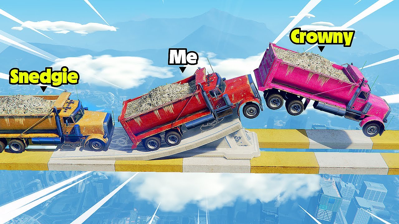 This GTA 5 Race went BALLS DEEP