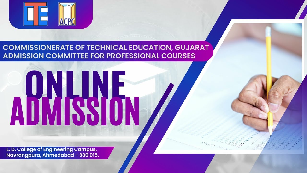 ACPC BE / B.Tech Advertisement 2024-25