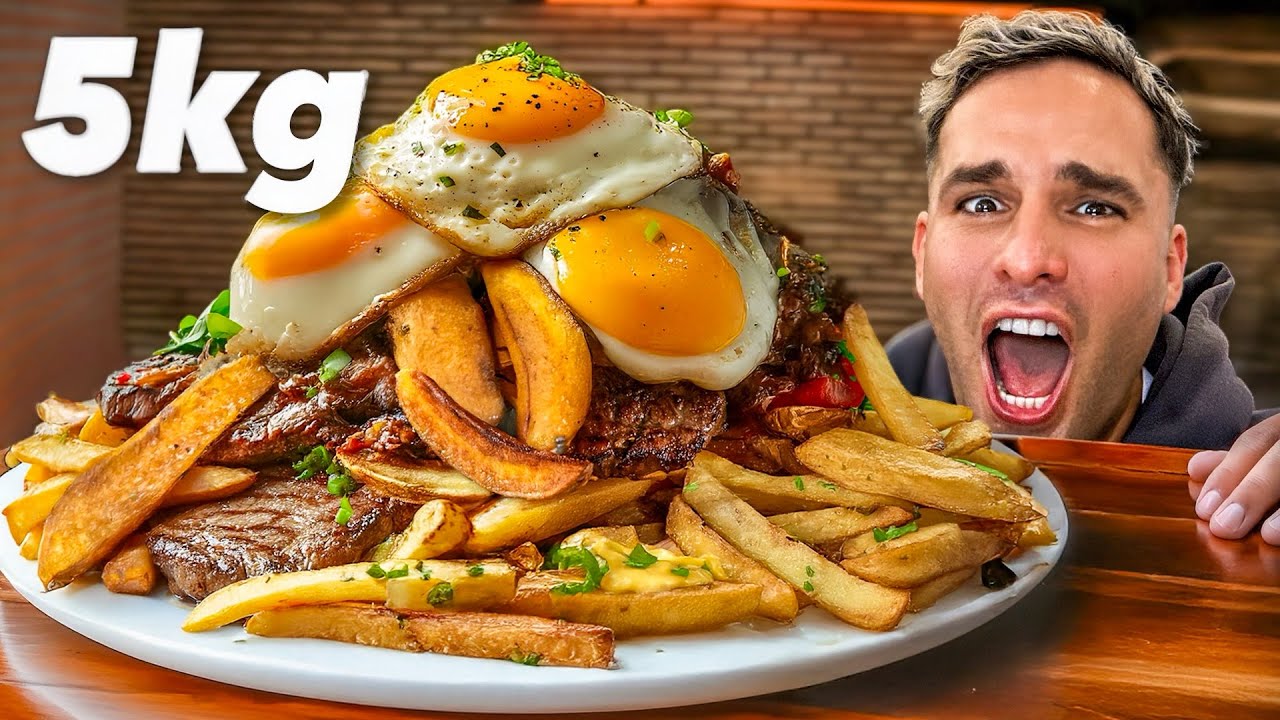 Probando la COMIDA XXL más grande del Perú!!