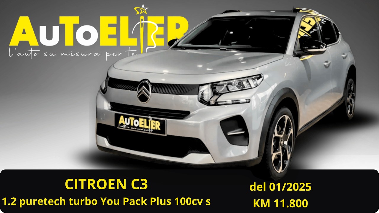 CITROEN C3 1.2 puretech turbo You Pack Plus 100cv s del 2025