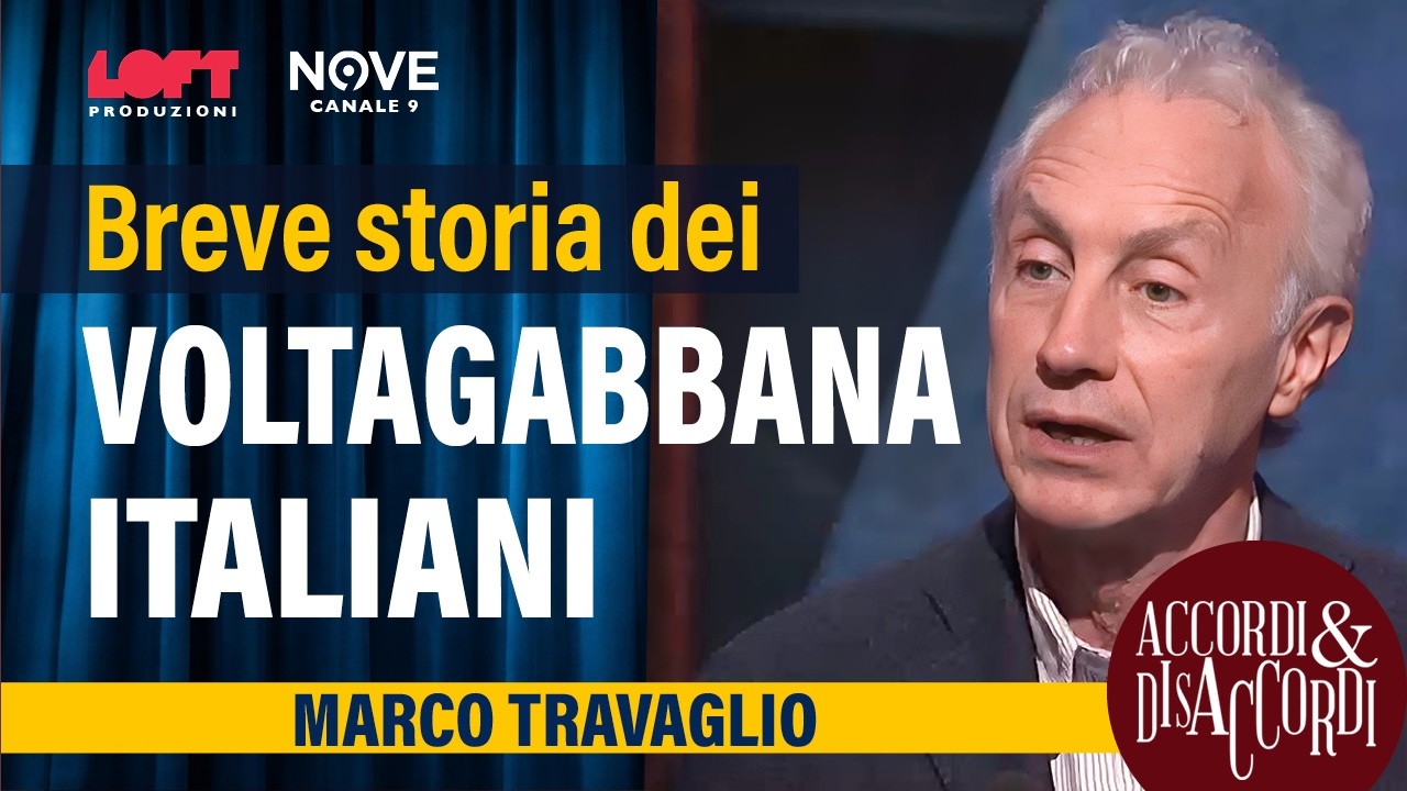 Marco Travaglio: breve storia dei voltagabbana italiani
