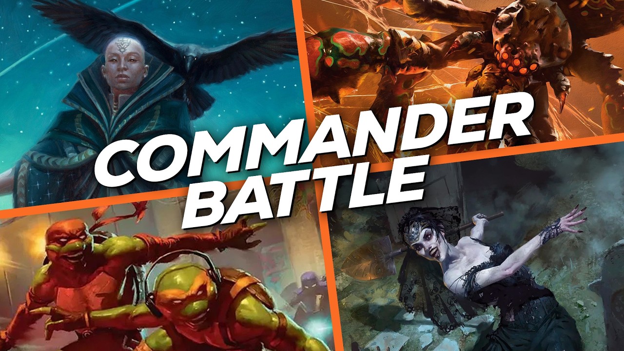Sefris, Thantis, Gisa, Raph & Mikey | Commander Gameplay