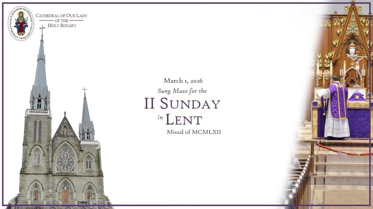 Vancouver Cathedral Live - Sunday, March 1 at 4 PM