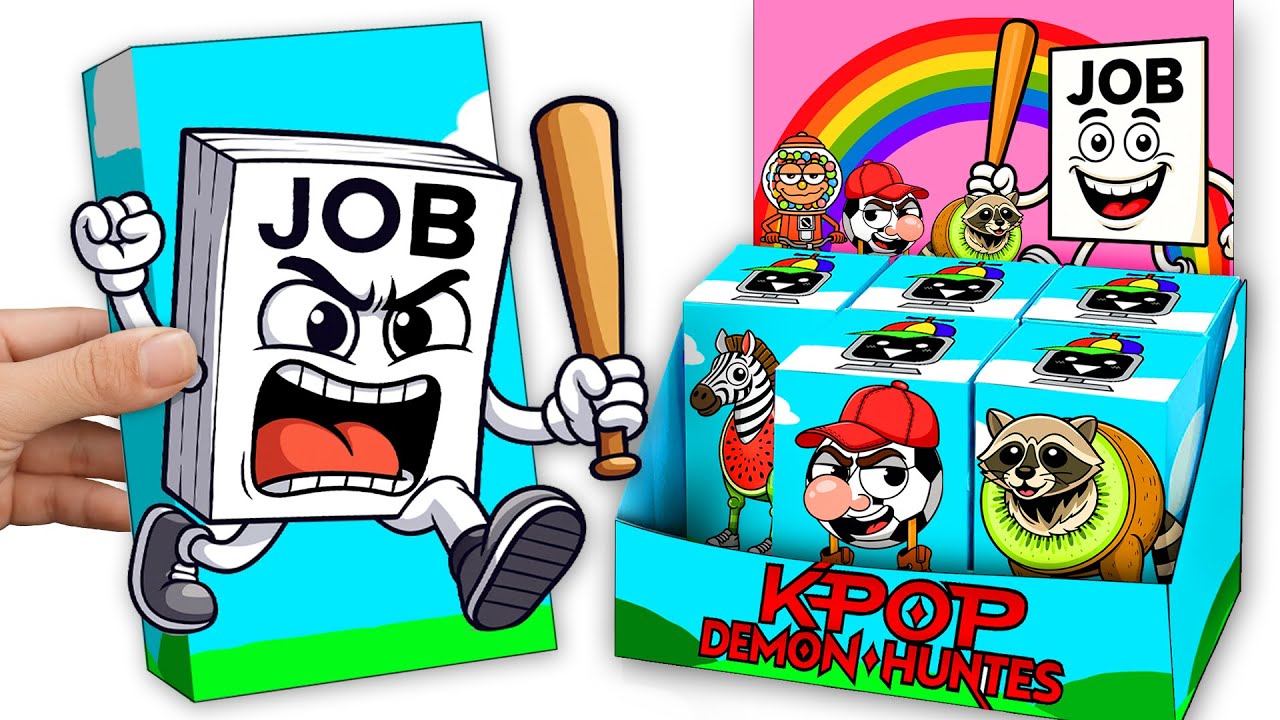 UNBOXING Job Job Job Sahur Blind Box 😎 - Open All ITALIAN BRAINROT MYSTERY BOX 🎨Paper DIY