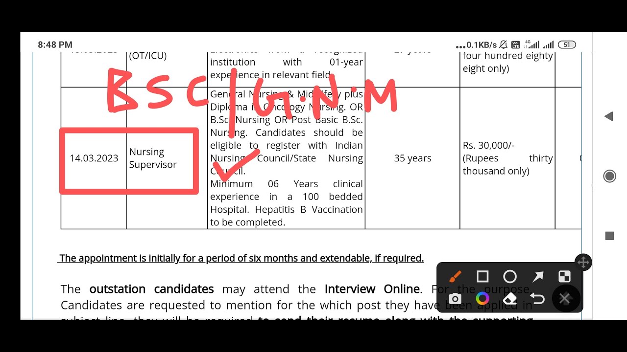 STAFF NURSE , TECHNICIAN + VARIOUS POSTS - BSC / GNM / DMLT - ALL INDIA भर्ती - TMC RECRUITMENT 2023