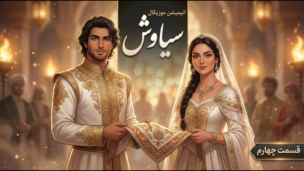 انیمیشن سیاوش | قسمت چهارم | عروسی سیاوش 
