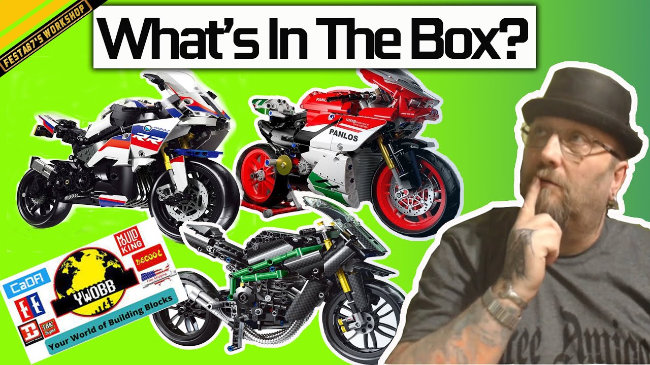 Y.W.O.B.B. - Lego Bikes- Whats in The Box