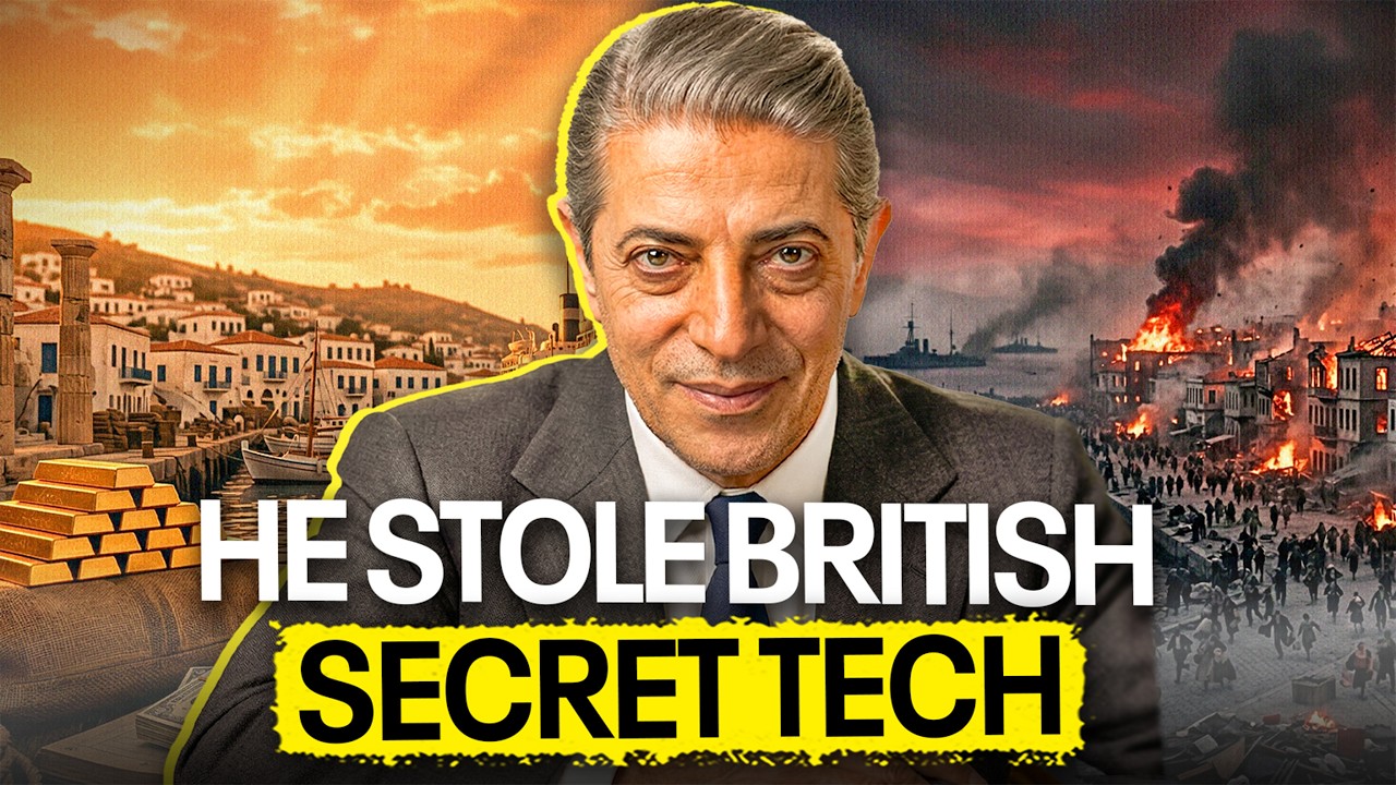 Aristotle Onassis: The Refugee Who PIRATED British Tech & Became The Richest Man Alive