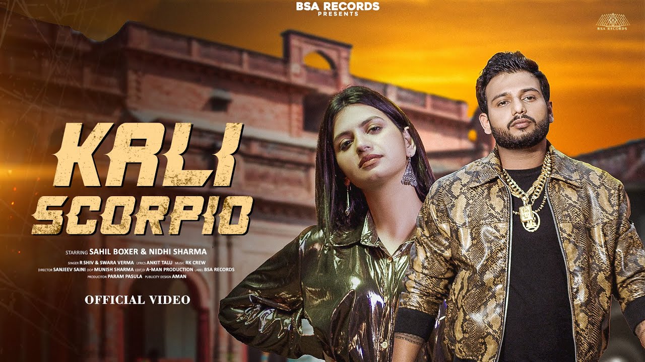 Kali Scorpio | Swara Verma | Nidhi Sharma | Rshiva | Sahil Boxer | New Haryanvi Song Haryanvi 2025