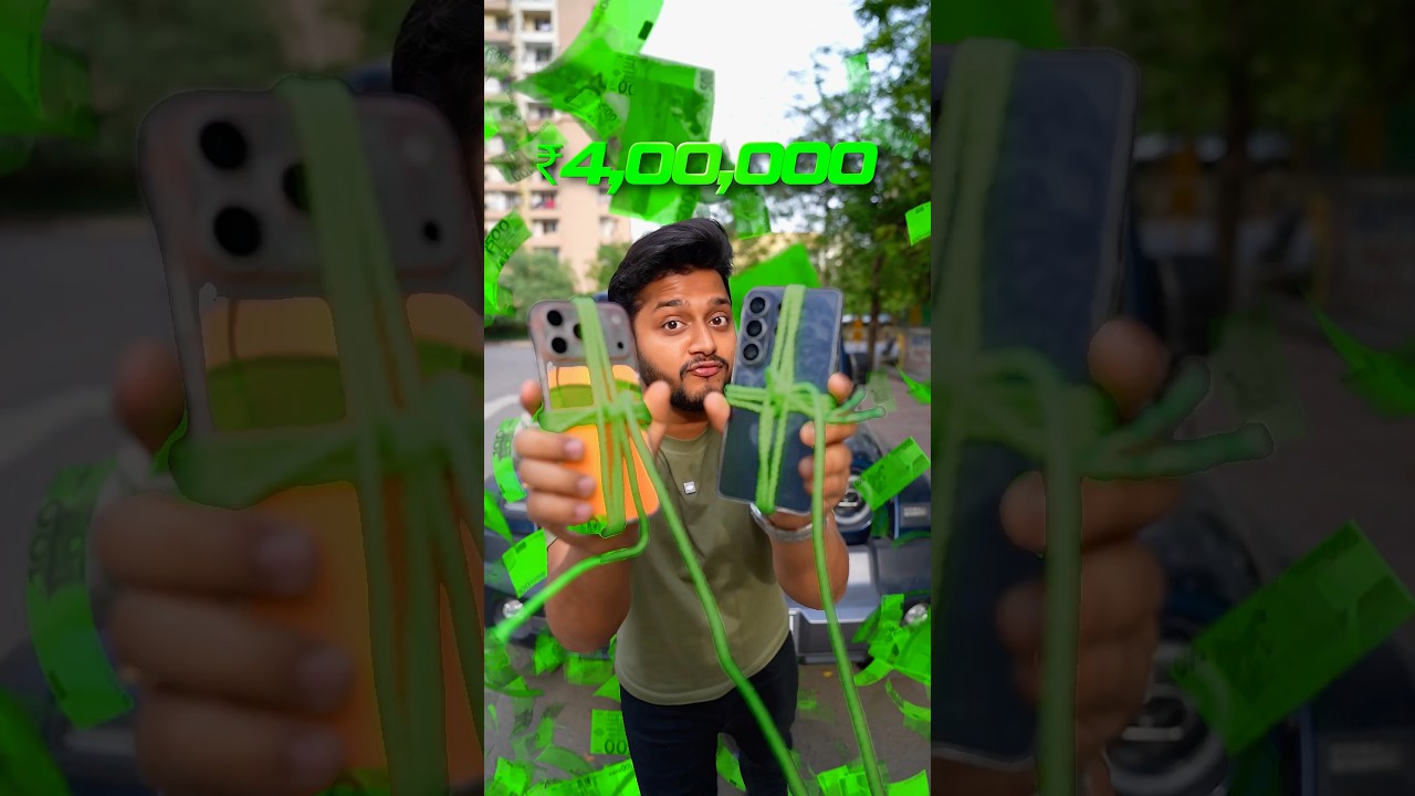 iPhone vs Samsung Thar Drag Test #shorts #viral