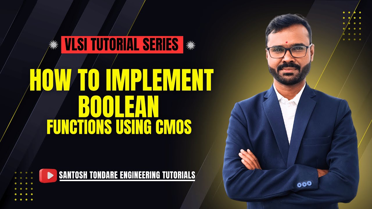 || How to Implement Boolean Functions using CMOS || CMOS || VLSI ||