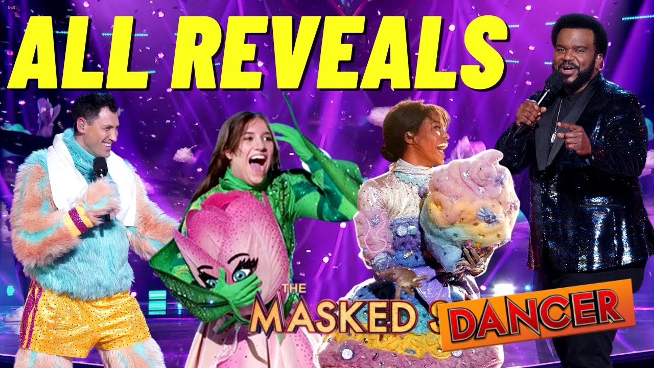 EVERY Masked Dancer Reveal (Season 1) + Who Won The Masked Dancer!