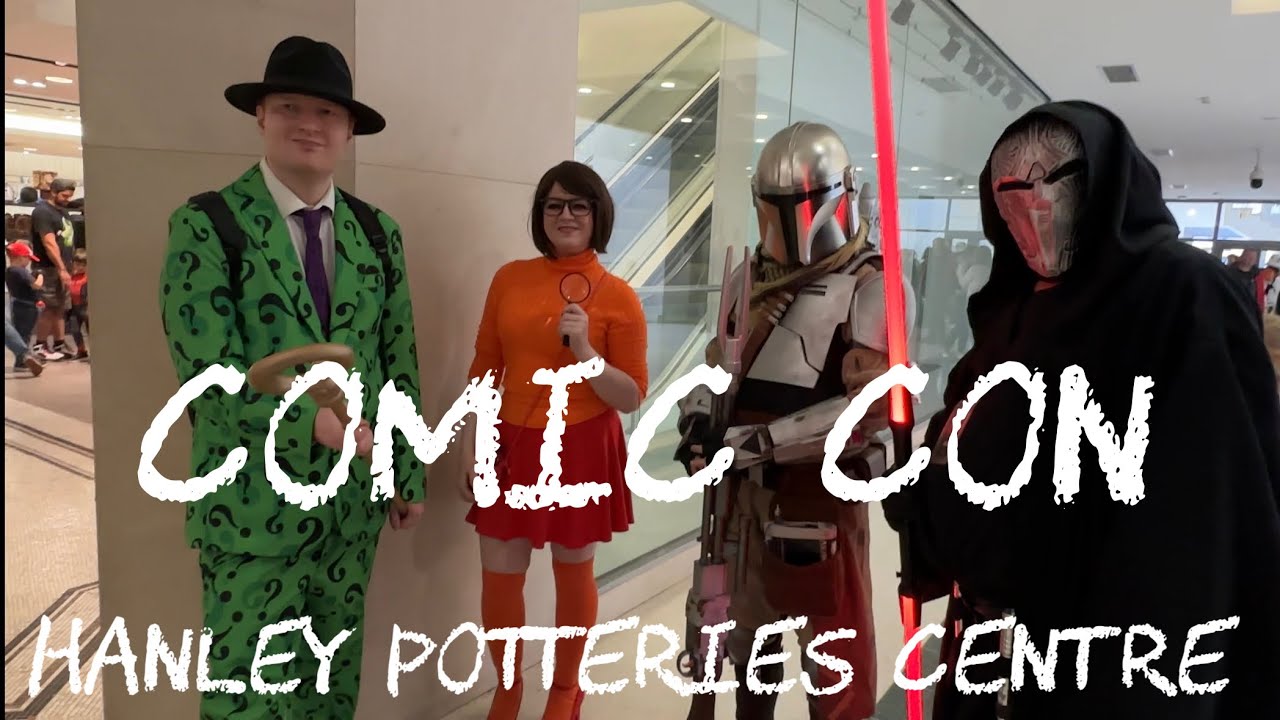 Comic con Potteries Centre Hanley Sat 15 July 2023