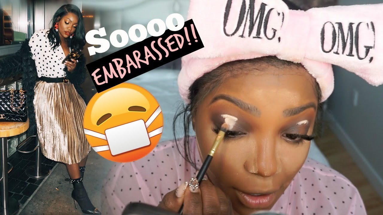 Chatty GRWM : Embarassed on Valentine’s day 🤦🏾‍♀️  #WakandaForever , cheating and..