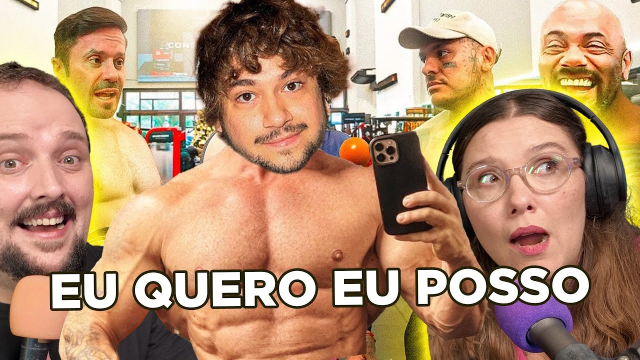 BRINO É O NOVO CARIANI? CASAL REACT BRINO NA ACADEMIA COM TOGURO E JÚLIO!