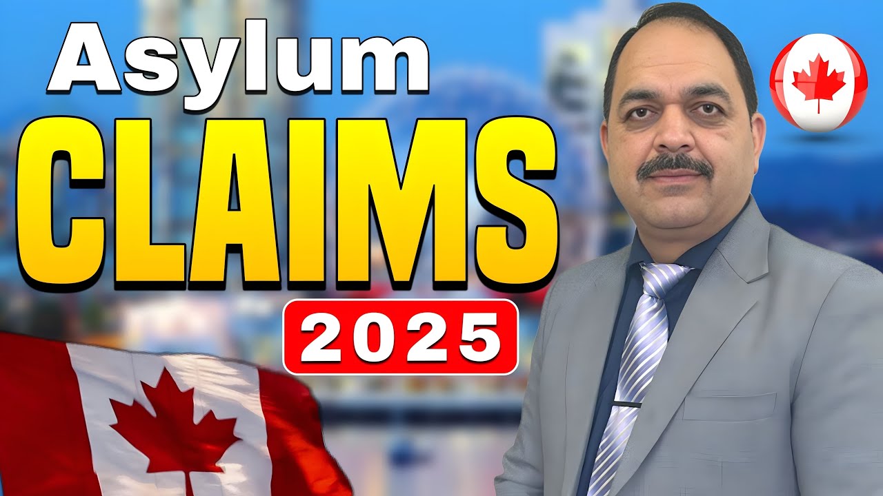 Asylum Numbers in 2025 🇨🇦 #canada #asylum #refugee #immigration on